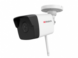 DS-I250W(C)(2.8 mm) Hiwatch 2Мп уличная цилиндрическая IP-камера c EXIR-подсветкой до 30м и WiFi

